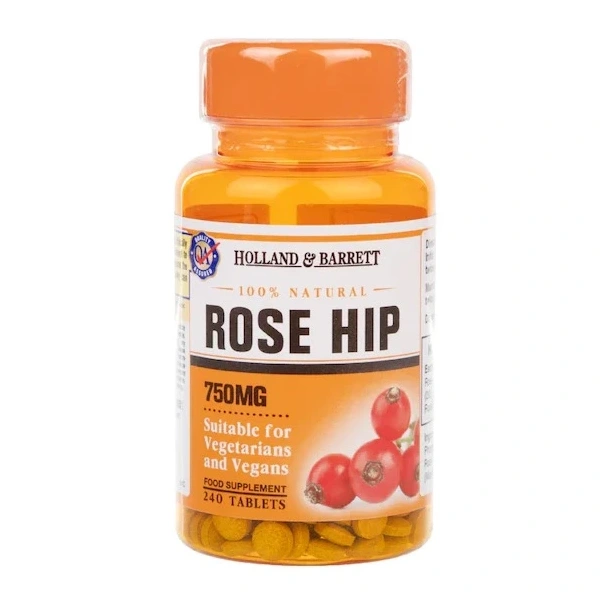 Holland & Barrett Rose Hip 750 mg (240 tabl.)
