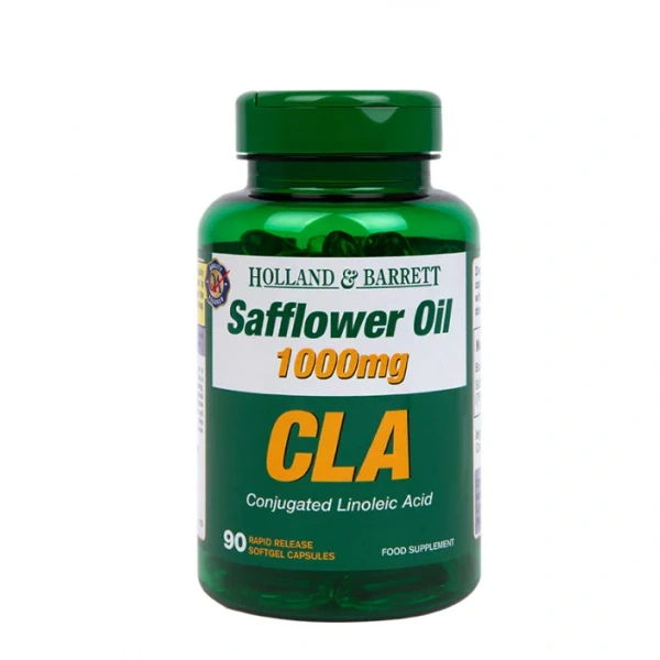 Holland & Barrett Safflower Oil CLA 1000 mg (90 kaps.)