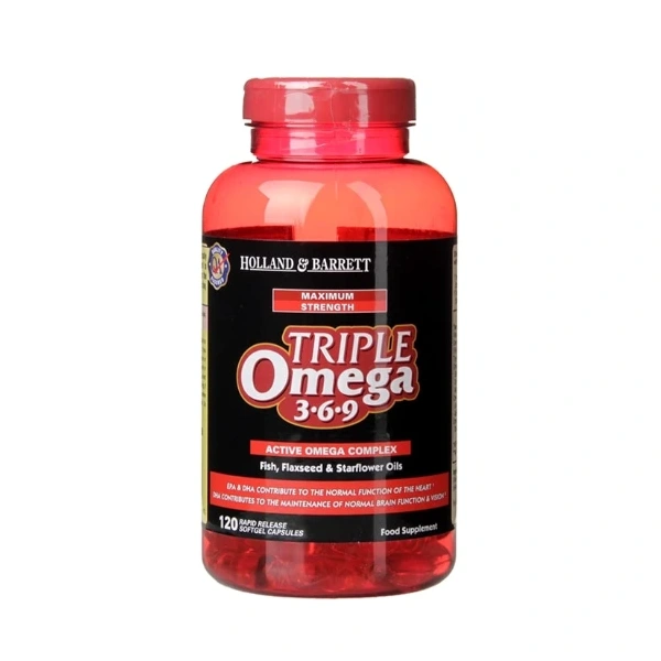 Holland & Barrett Triple Omega 3-6-9 (120 kaps.)