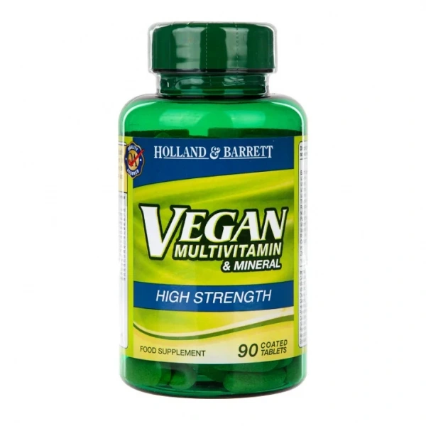 Holland & Barrett Vegan High Strength Multivitamin & Mineral (90 tabl.)