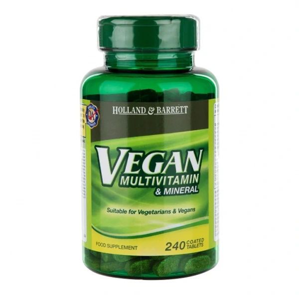 Holland & Barrett Vegan Multivitamin & Mineral (240 tabl.)