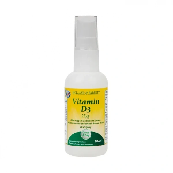 Holland & Barrett Vitamin D3 Spray (50 ml)