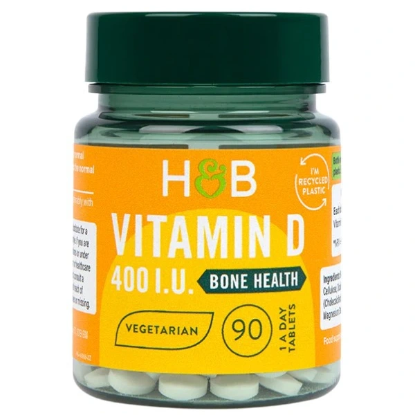 HOLLAND & BARRETT Vitamin D 400 IU 10 mcg (90 tabl.)