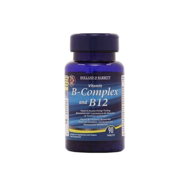 Holland & Barrett Witamina B-Complex i B12 (90 tabl.)