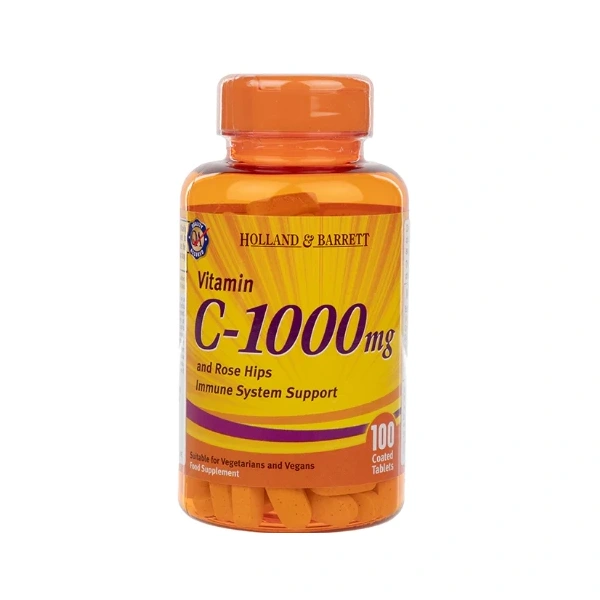 Holland & Barrett Witamina C 1000 mg (100 tabl.)