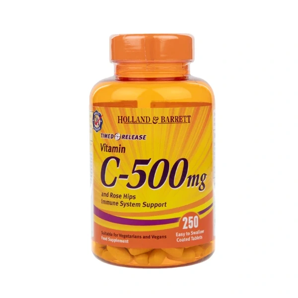 Holland & Barrett Witamina C 500 mg (250 tabl.)
