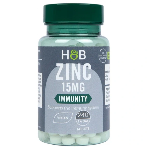 HOLLAND & BARRETT Zinc 15 mg (240 tabl.)