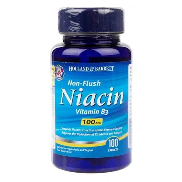 Holland & Barrett Niacyna B3 100 mg 100 tabletek