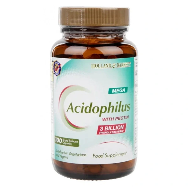 Holland & Barrett Probiotyk Acidophilus 3 mld CFU 100 kapsułek