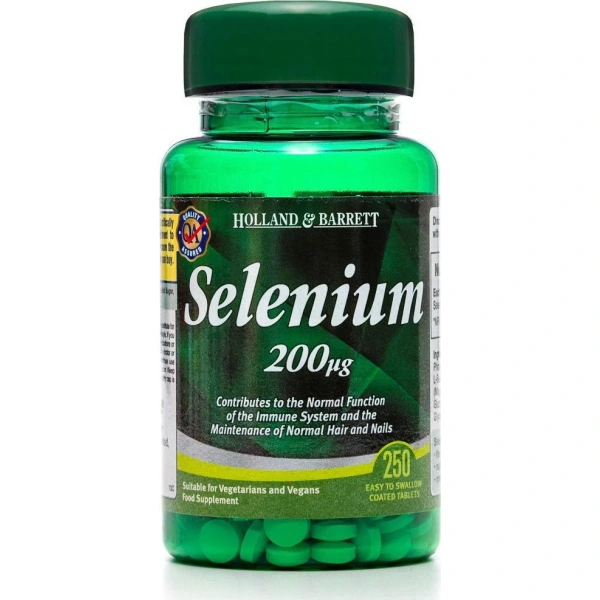 Holland & Barrett Selenium 200 iu selen 250 tabletek