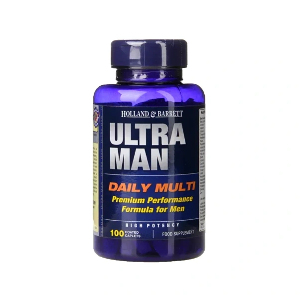 Holland & Barrett Ultra Man Multiwitamina dla Mężczyzn 100 tabletek