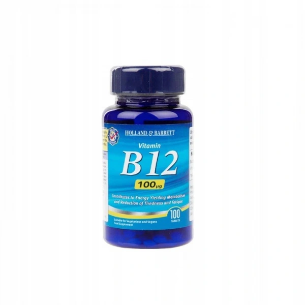 Holland & Barrett Witamina B12 100µg 100 tabletek