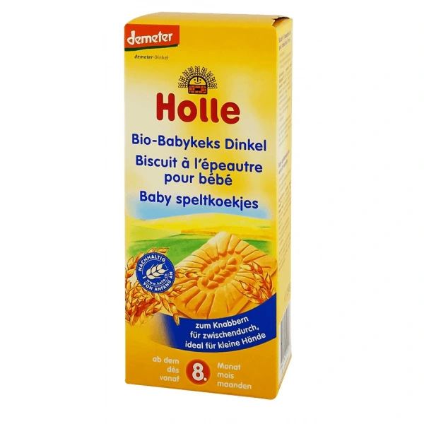 Holle herbatniki orkiszowe od 8 miesiąca demeter bio 150 g