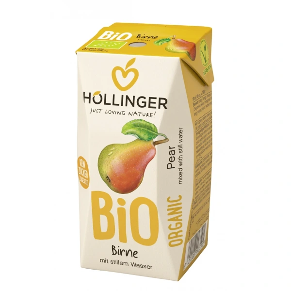 Hollinger nektar gruszkowy bez dodatku cukrów bio 200 ml