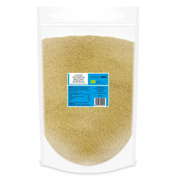 Horeca cukier trzcinowy demerara bio 5 kg