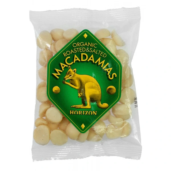 Horizon orzechy macadamia prażone i solone bio 100 g
