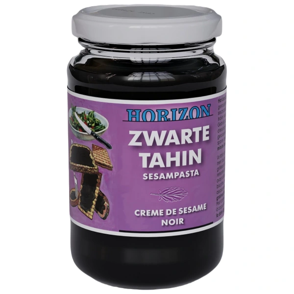 Horizon tahini czarne (pasta sezamowa z czarnego sezamu) bezglutenowe bio 350 g