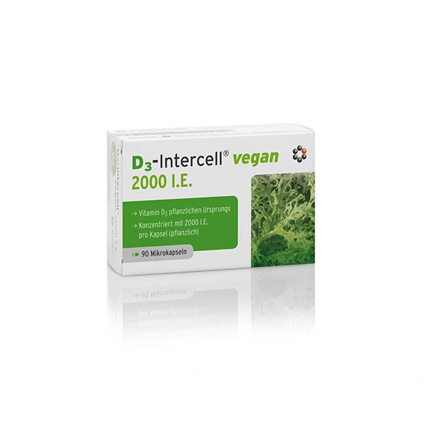 INTERCELL PHARMA D3-Intercell 2000 IU vegan (90 kaps.)