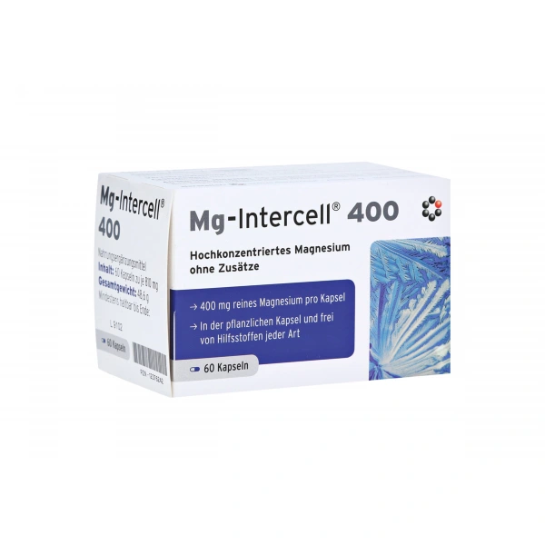 INTERCELL PHARMA Magnez Mg-Intercell 400 (60 kaps.)