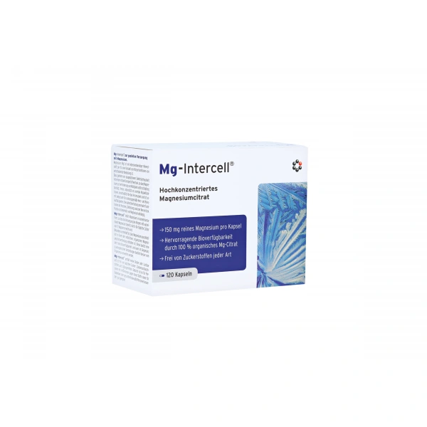 Mito-Pharma Mg-Intercell Cytrynian magnezu 120 kapsułek