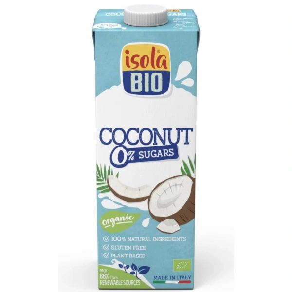ISOLA BIO Napój kokosowy bez cukru BEZGL. BIO 1 l