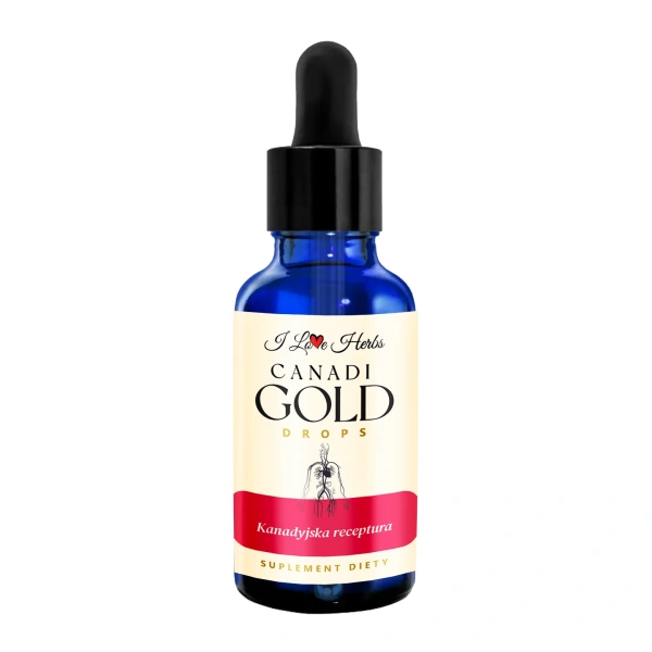 I LOVE HERRBS - CANADI Gold Drops KANADYJSKA RECEPTURA (50 ml)