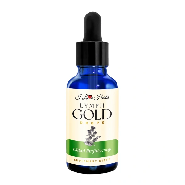 I LOVE HERRBS - LYMPH Gold Drops UKŁAD LIMFATYCZNY (50 ml)