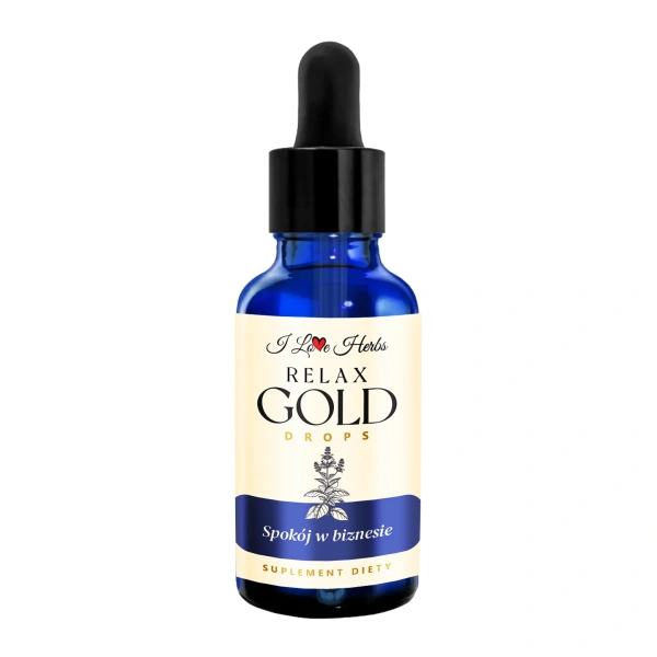 I LOVE HERRBS - RELAX Gold Drops SPOKÓJ W BIZNESIE (50 ml)
