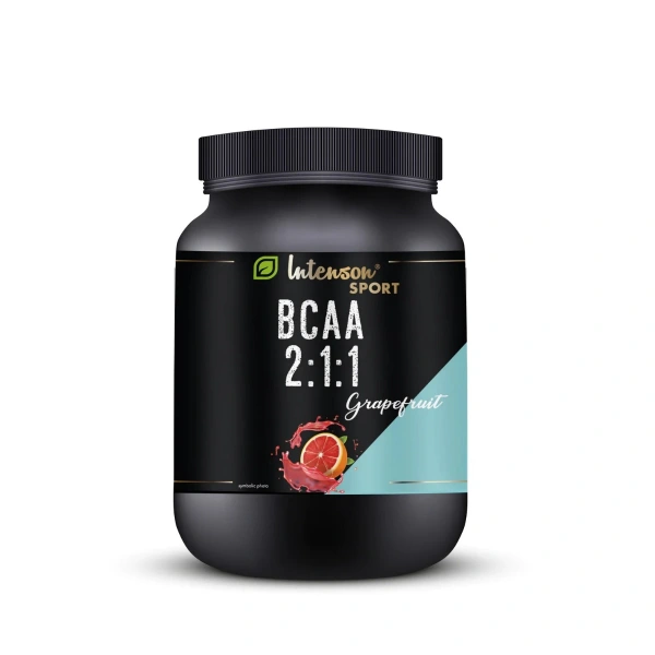 Intenson BCAA w proszku 600 g o smaku grejpfrutowym