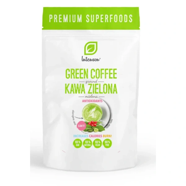 Intenson Kawa zielona mielona 250g