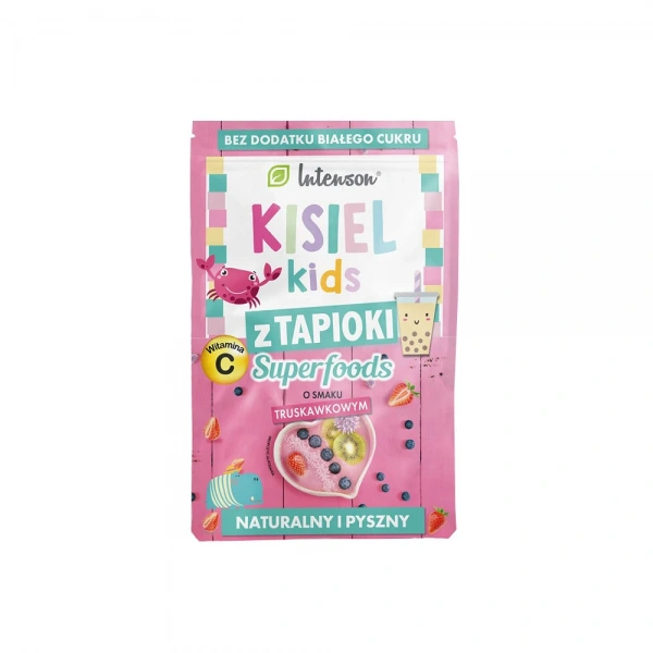 Intenson Kisiel z tapioki Kids truskawkowy 30g