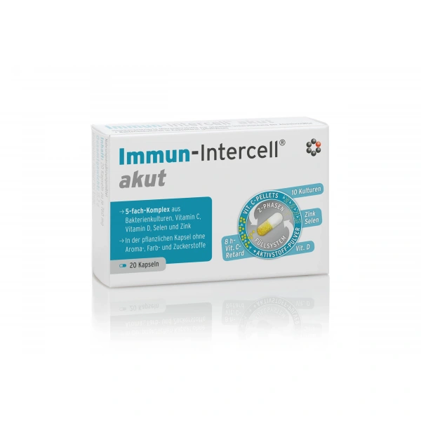 Intercell Pharma Immun-Intercell akut (20 kaps.)