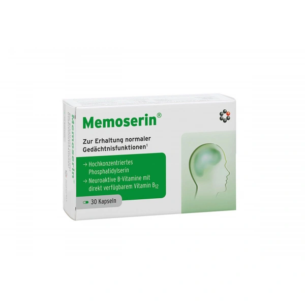 Intercell Pharma Memoserin (30 kaps.)