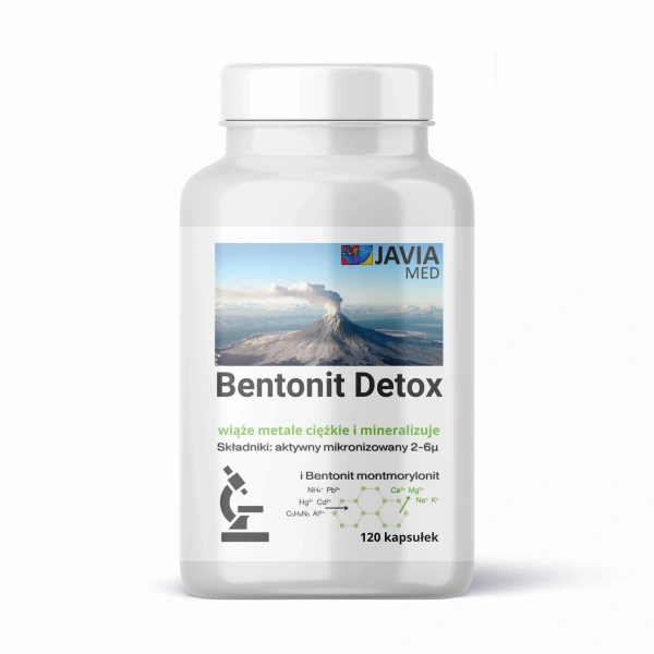 JAVIA Bentonit Detox (120 kaps.)