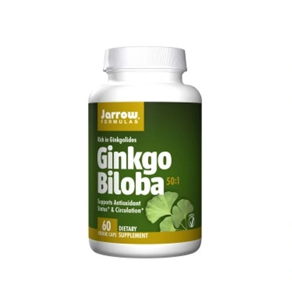 Jarrow Formulas Ginkgo Biloba - Miłorząb Japoński (60 kaps.)