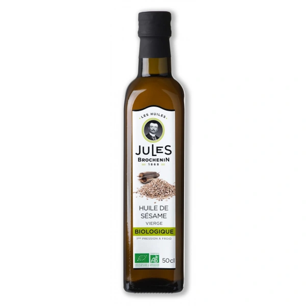 Jules brochenin olej sezamowy virgin bio 500 ml