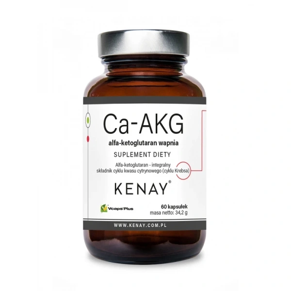 KENAY Ca-AKG alfa-ketoglutaran wapnia (60 kaps.)