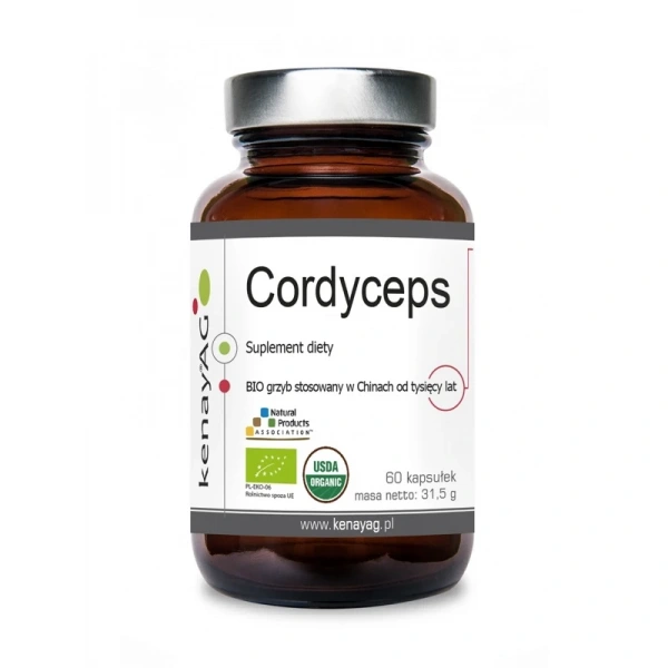 Kenay Cordyceps BIO 60 kapsułek