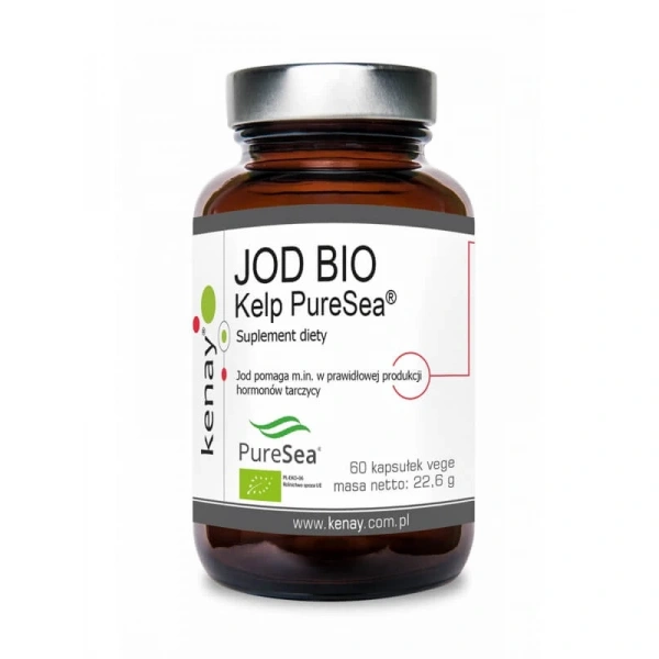 Kenay Jod BIO Kelp PureSea 60 kapsułek