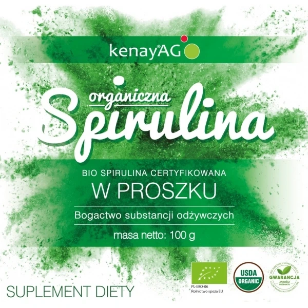 KENAY EKO Organiczna Spirulina (100 g)