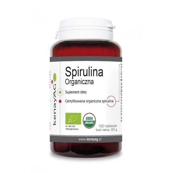 KENAY EKO Organiczna Spirulina (180 tabl.)