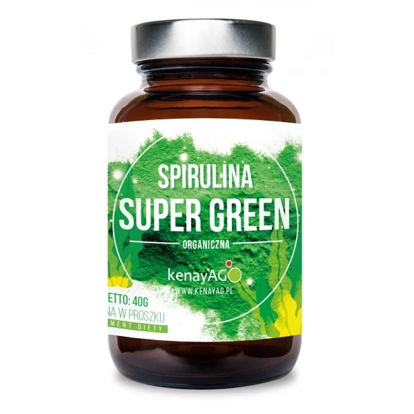 KENAY EKO Organiczna Spirulina Super Green (40 g)