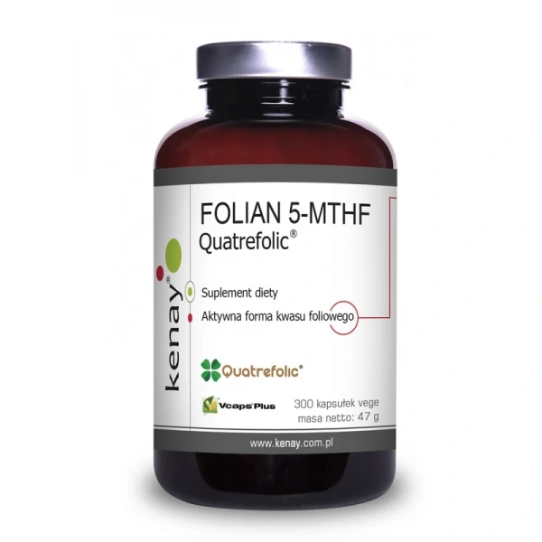 KENAY Folian 5-MTHF Quatrefolic (300 kaps.)