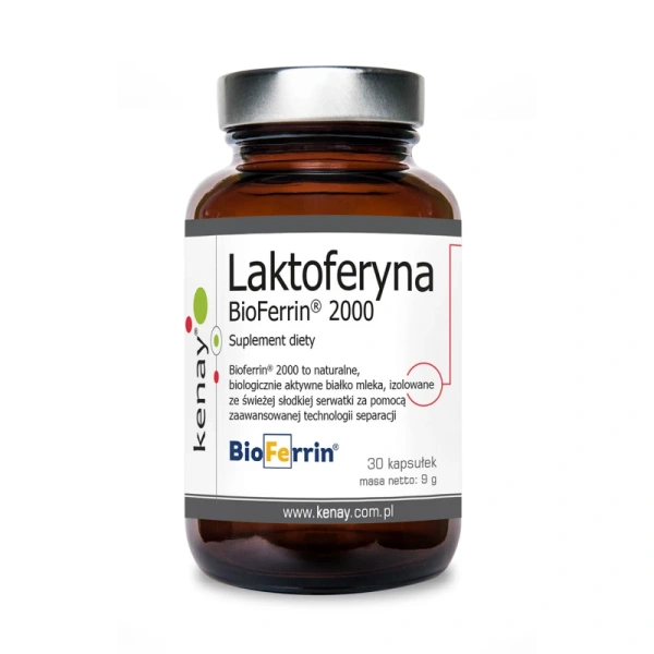 KENAY Laktoferyna Bioferrin 2000 (30 kaps.)