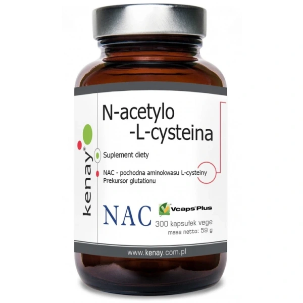 Kenay NAC N-Acetylo-L-Cysteina 150 mg 300 kapsułek