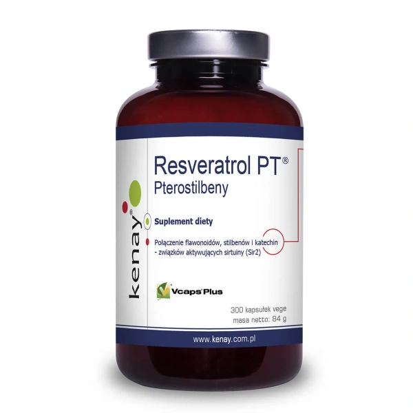 KENAY Pterostilbeny Resveratrol PT (300 kaps.)