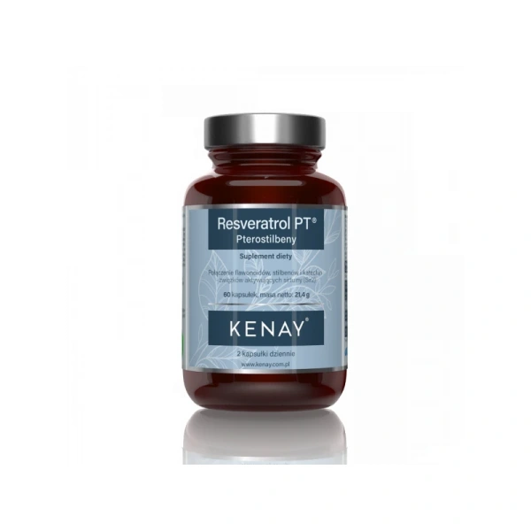 KENAY Pterostilbeny Resveratrol PT (60 kaps.)