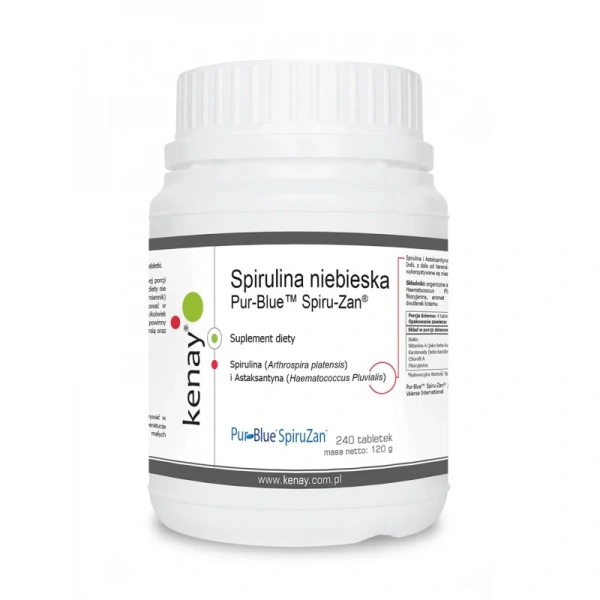 KENAY Spirulina Pur-Blue Spiru-Zan (240 tabl.)