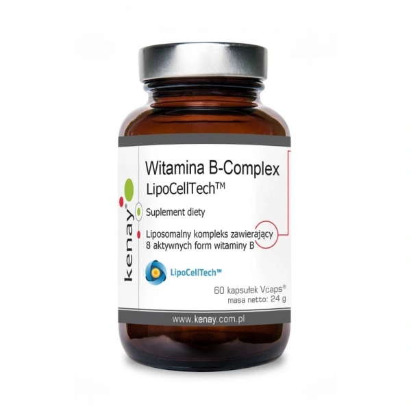 Kenay Witamina B-complex LipoCellTech 60 kapsułek