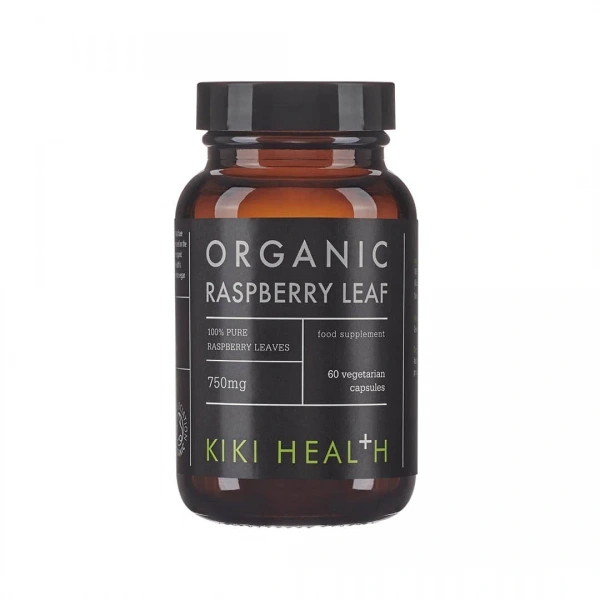 KIKI HEALTH Raspberry Leaf - Liście Czerwonych Malin (60 kaps.)